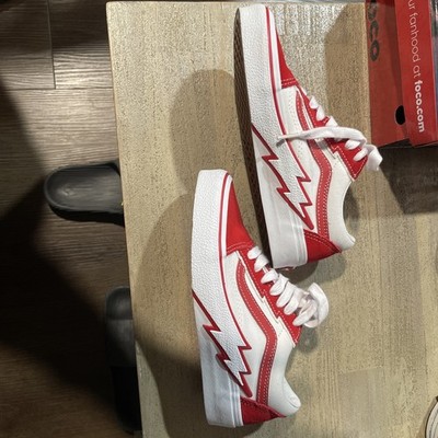 Men Size 4 VANS Old Skool Bolt Red VN0009Q56RT Rare Classic Suede