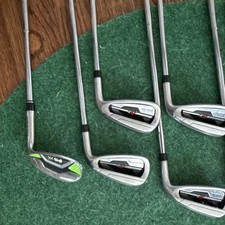 Precise Iron Set 5-9, PW Steel Shaft Silver Golf Clubs 6 Clubs Model