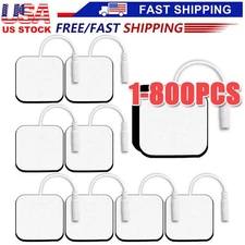 40 TENS Electrode Pads EMS Replacement Unit 7000 3000 2x2 Muscle Stimulator BULK