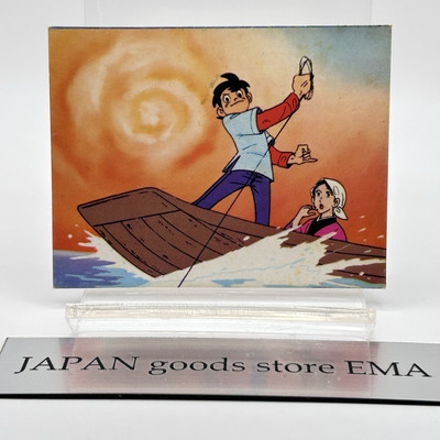 80s Vintage Sanpei the Fisherman Menko Card Retro Very Rare