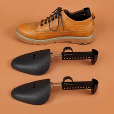 Adjustable Plastic Shoe Tree Stretcher Shaper Boot Holder Men Women Pair