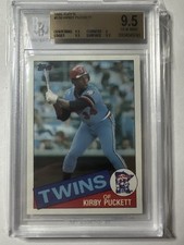 1985 Topps Kirby Puckett Hall of Fame Baseball RC #536 BGS 9.5 GEM MINT 💎