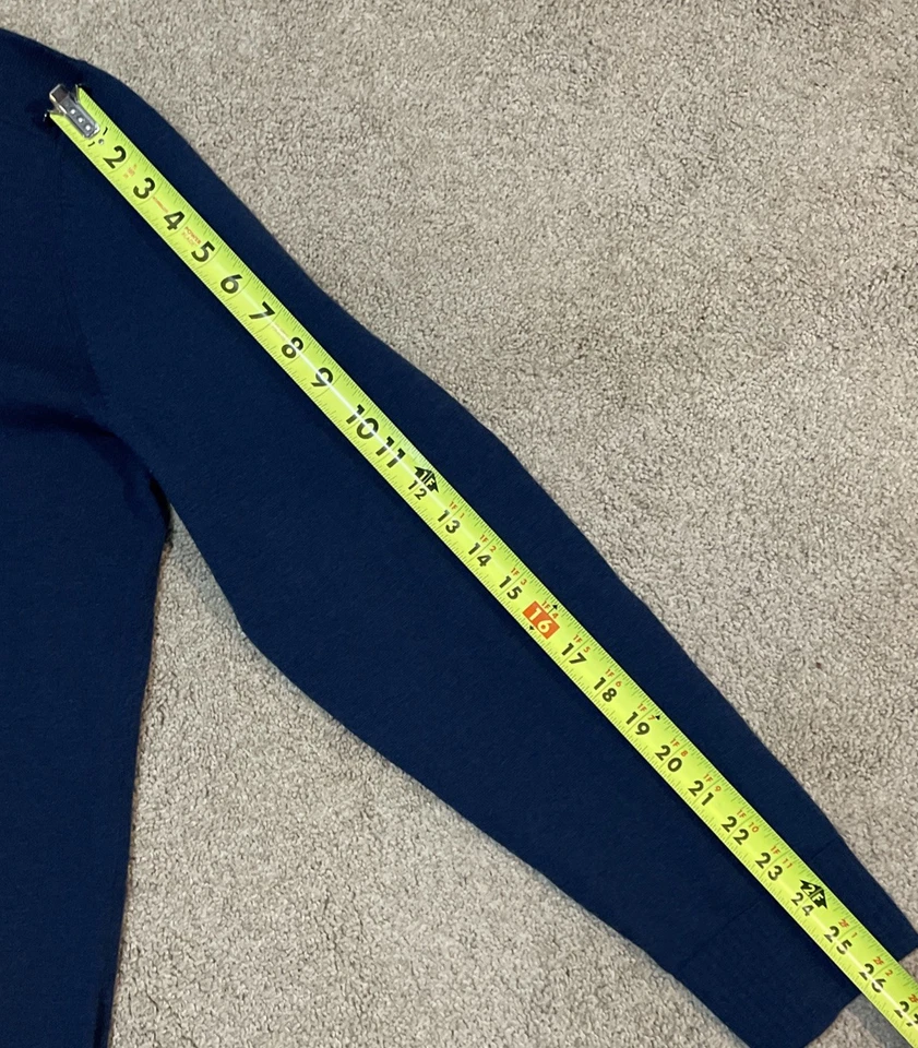 SmartWool Lightweight Crew Sweater Wool Blend in Navy Blue XXL 2XL - Image 4 of 4