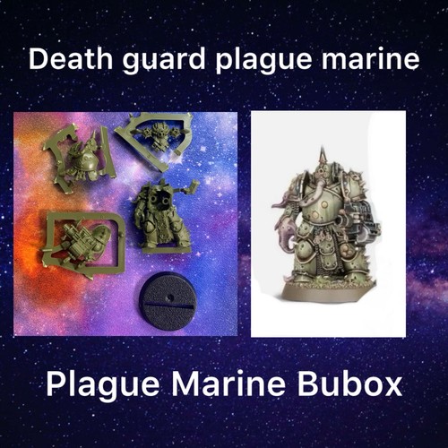 Warhammer 40k - Death Guard Plague Marine - Bubox