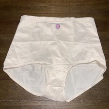 NOS Vintage Mardie s Lingerie Bikini Panty Sz XL Cream NEW