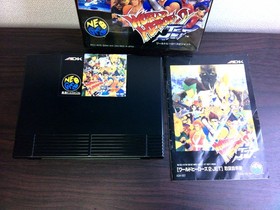 Neo Geo AES World Heroes 2 Jet JP Complete w/ Manual ADK 1994 SNK