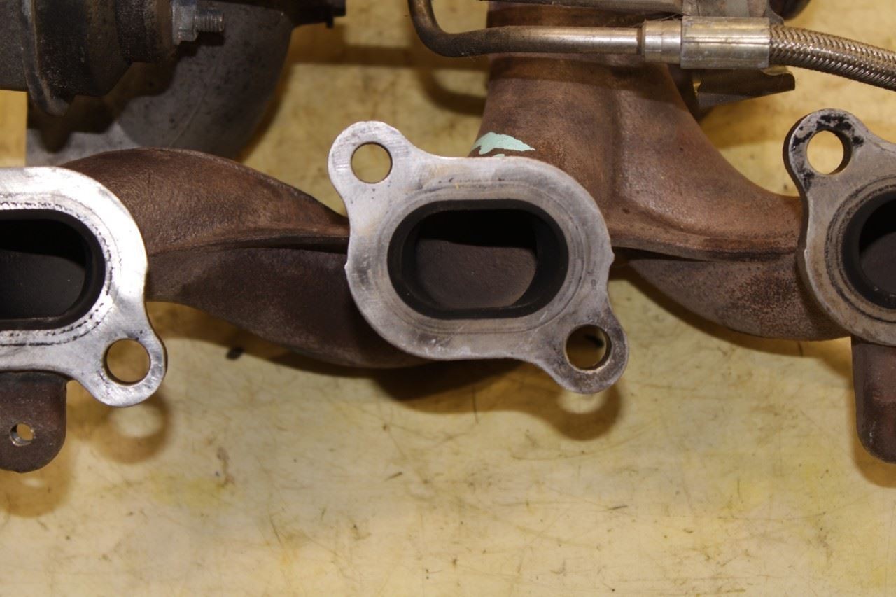 2014-20 Maserati Ghibli S Q4 3.0L AWD Left Side Engine Turbocharger Manifold 57K