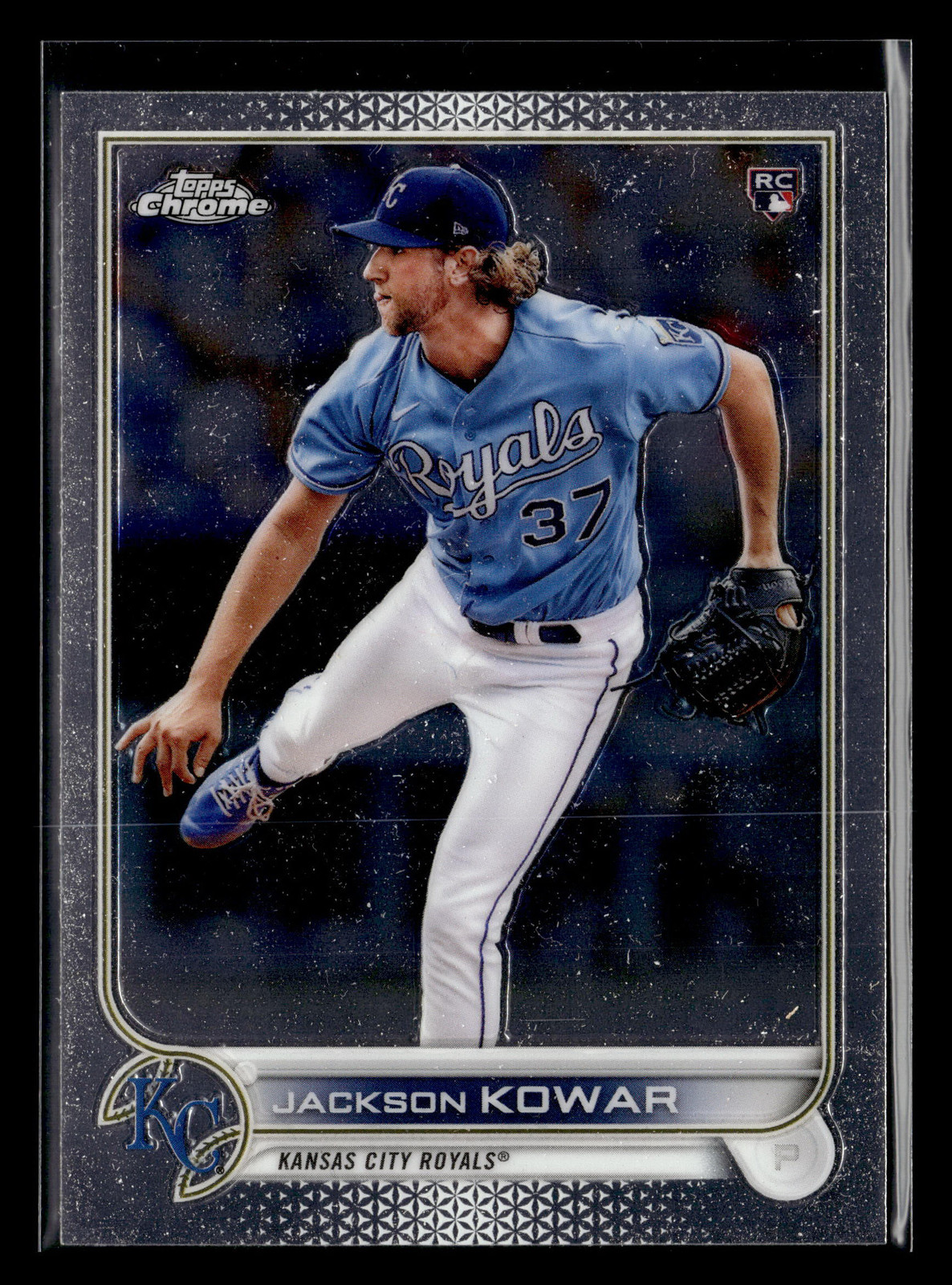 Jackson Kowar 2022 Topps Chrome #188 Kansas City Royals ROOKIE *071