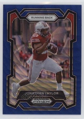 2024 Panini Prizm Draft Picks Blue Wave Prizm 122/249 Jonathan Taylor #57 1i3m