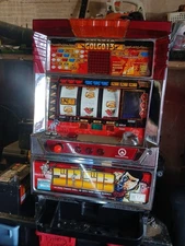 Heiwa Golgo 13 Pachislo Slot Machine With Tokens