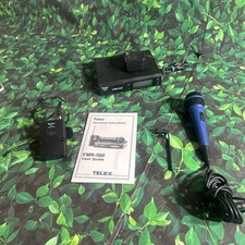Telex FMR-500 Band G Clear Scan Wireless Microphone Receiver WT-500 Transmitter