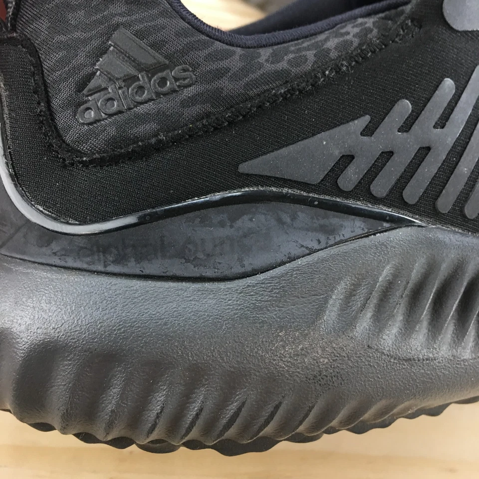 Adidas Zapatos Mujer 8 AlphaBOUNCE Xeno Tenis Negros Con Cordones Atléticos B39075 Foto 4 de 4