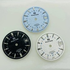 28.5mm GMT Four-Hands Watch Dial No Luminous for Nh34 Nh35 Movement