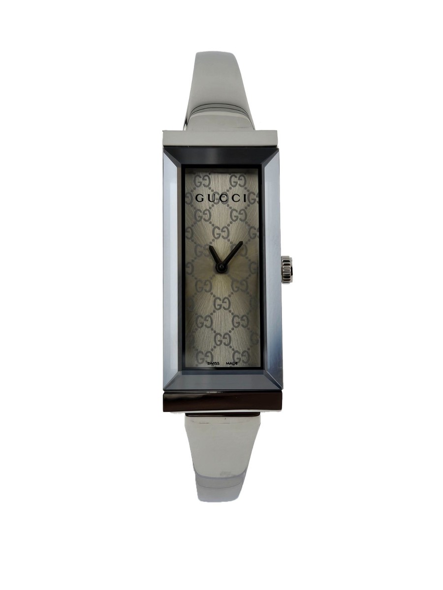 Gucci G-Frame Women's Silver Dial Stainless Steel Watch - YA127511