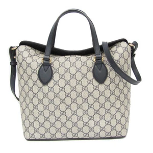 Sac fourre tout Gucci Supreme Gg en toile marine authentique