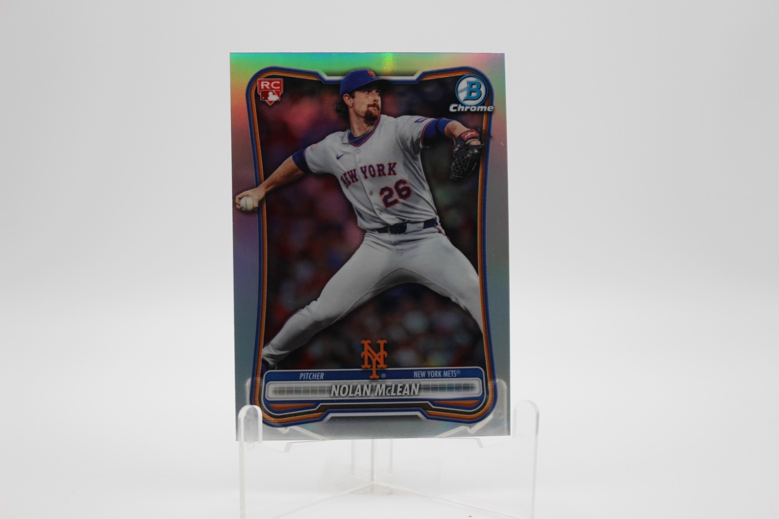 2026 Bowman Chrome - Nolan McLean #80 Sp Rookie Red Rc Variation (RC)