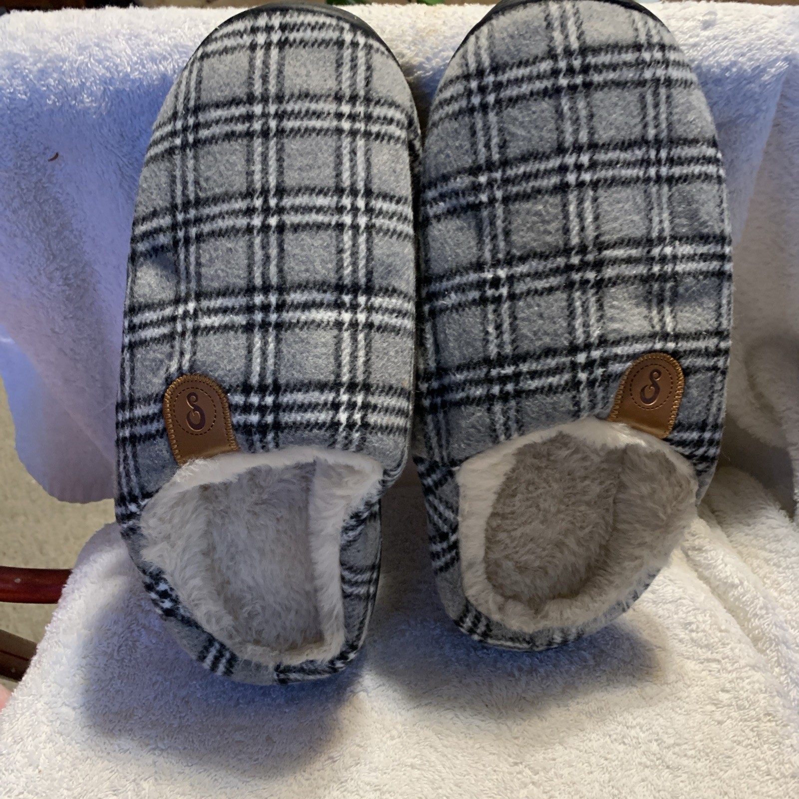 SAOLA Ablanczoon pantofole suola in gomma scarpe da interno taglia US 10 5 11 uomo