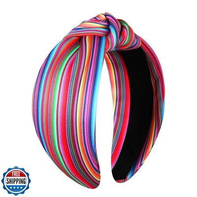 vokone Cinco De Mayo Hairband - Wide Headband with Sombrero, Chil