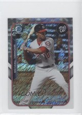 2015 Bowman The Farm's Finest Chrome Mini Shimmer Refractor Michael Taylor 1p5