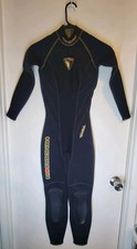 Henderson Dive Wear N830WB Black 3mm Full Wetsuit Women s Size 4