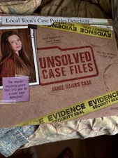 NEW Sealed ~ UNSOLVED CASE FILES Jamie Banks Cold Case Murder Mystery Game