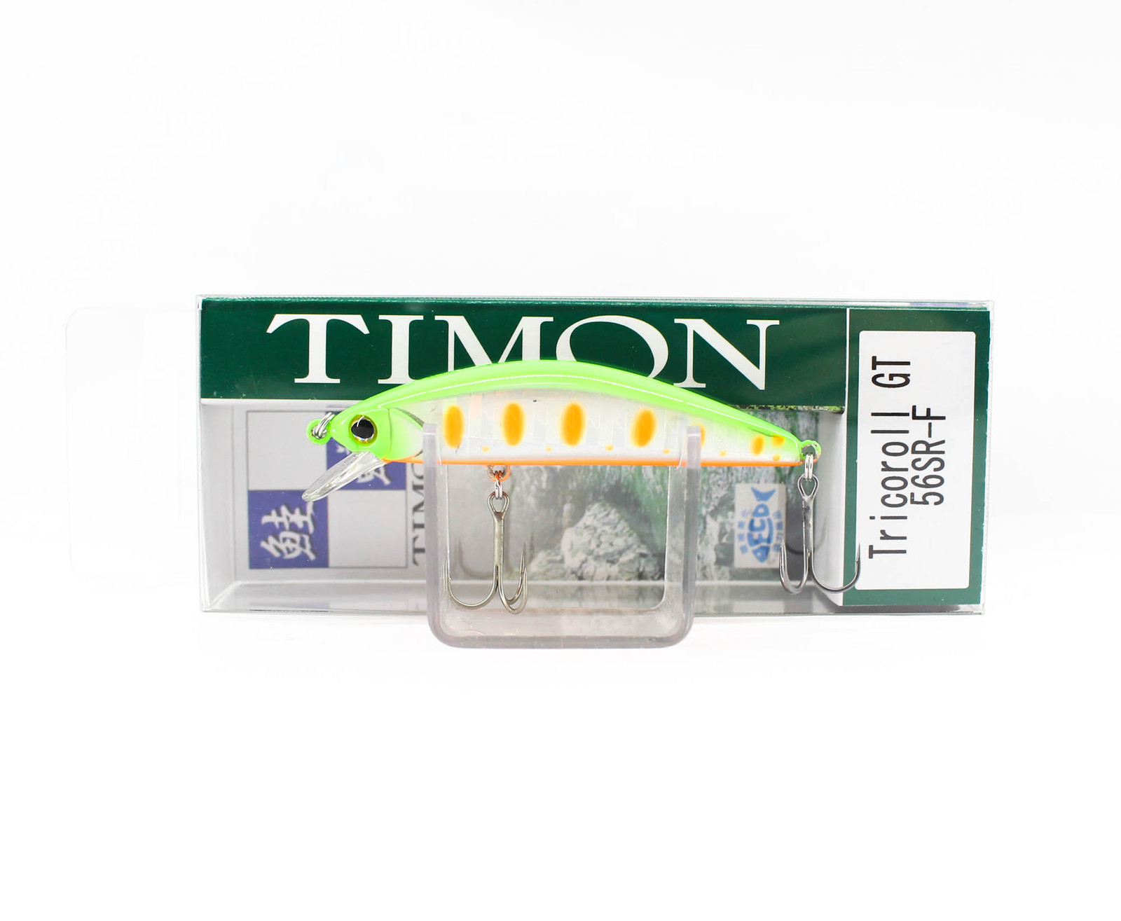 Leurre Jackall Timon Tricoroll GT 56 SR-F – Flottant – Lime Yamame – Truite