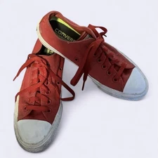 Converse Chuck Taylor 2 All Star M 6 W 8 Red White Low Top Shoes 150151C