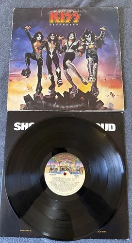 Kiss Destroyer Vintage Vinyl Lp Original 1976 Casablanca Record. Great Deal!