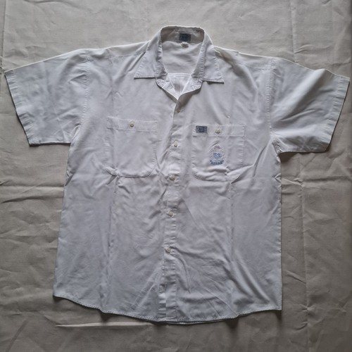 Hugo Boss, Vintage 90s Hugo Boss BOSS Sports Shirt Embroidered Crest Short Sleeve Men L