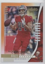 2019 Panini Absolute Orange Spectrum 46/75 Cameron Brate #87 0o1
