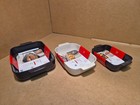Lot de 3 Plats à Four en céramique Peugeot Réf : Stoneware 24 et 30 et 36 cm