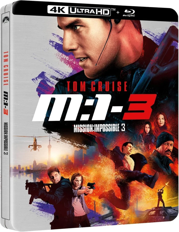 M:I 3 Mission : Impossible 3 4K Ultra HD Blu-Ray Édition SteelBook limitée neuf - Photo 1/1