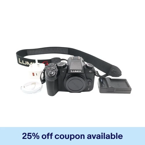 Panasonic G80 4K Mirrorless Camera 16MP Body Only Shutter Count 3883 REFURBISHED