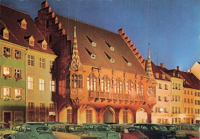 GERMANY FREIBURG IM BREISGAU THE HISTORIC DEPARTMENT STORE