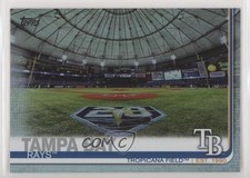 2019 Topps Rainbow Foil Tropicana Field Tampa Bay Rays #566 6h5