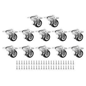 14 pi ces roulettes pivotantes 1 pouce pour meubles et petits quipements mobi