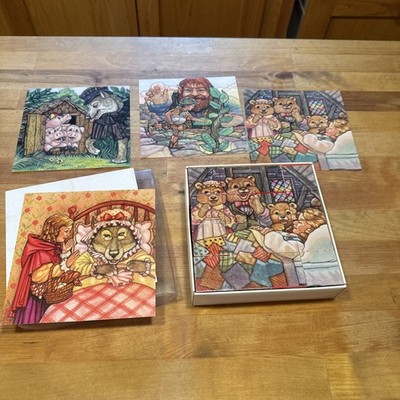 Puzzle Makers International #13-7847 NIB Fairytale Blocks 16 Pcs Set