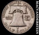 1953-D Silver Franklin Half Dollar - Scarce  Better Date  No Reserve  #M214 — photo 2