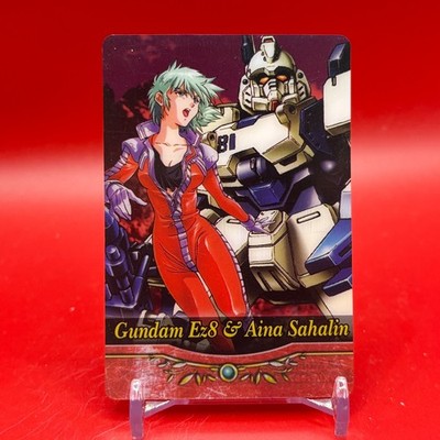 Ez8 Aina Sahalin Gundam Morinaga Promo Plastic Card TCG Sunrise Anime Japan #S1