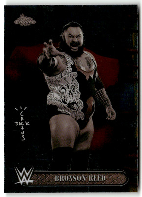Topps Chrome WWE x Cactus Jack 2025 No. 89 Bronson Reed