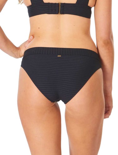 Rip Curl Premium Surf Full Bikini Bottom - Black - New