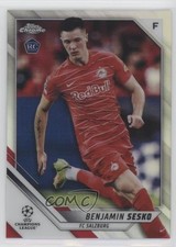 Benjamin Sesko Chrome UCL 2021 Refractor