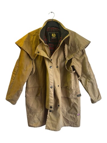 Vintage Belstaff Wachsjacke Mantel - Country Outdoor Gr. S