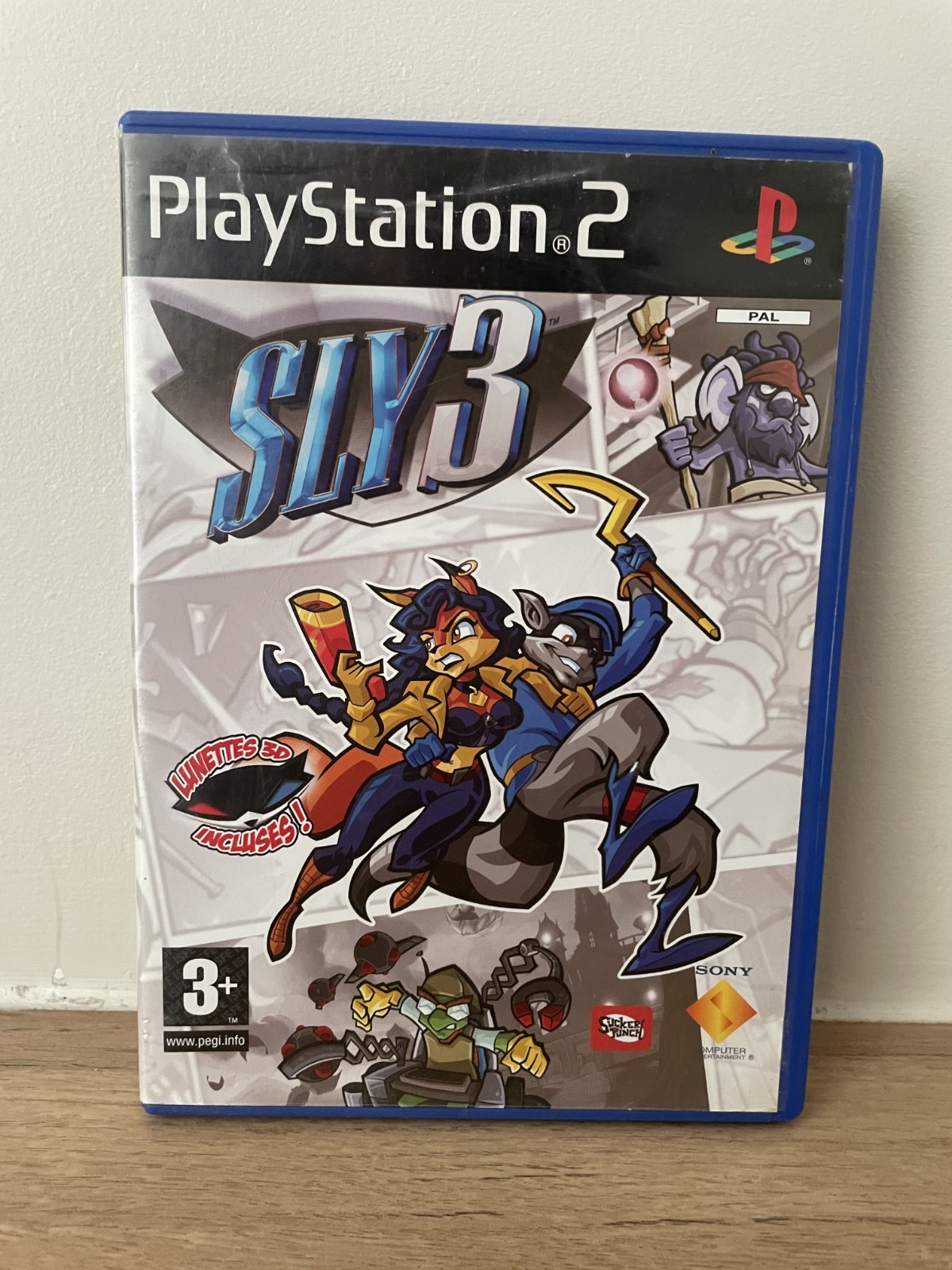 Sly 3 - Sony Playstation 2 PS2 - PAL FR - Complet