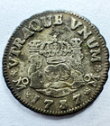 1737 Mexico Colonial 1/2 Real Silver Milled Bust-Type Mo MF KM#79 BN — photo 1