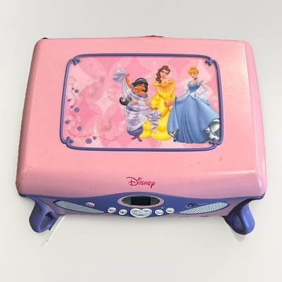 Y2K Vintage Disney Princess Jewelry Box CD Player - Tested, Working 2005 Toy