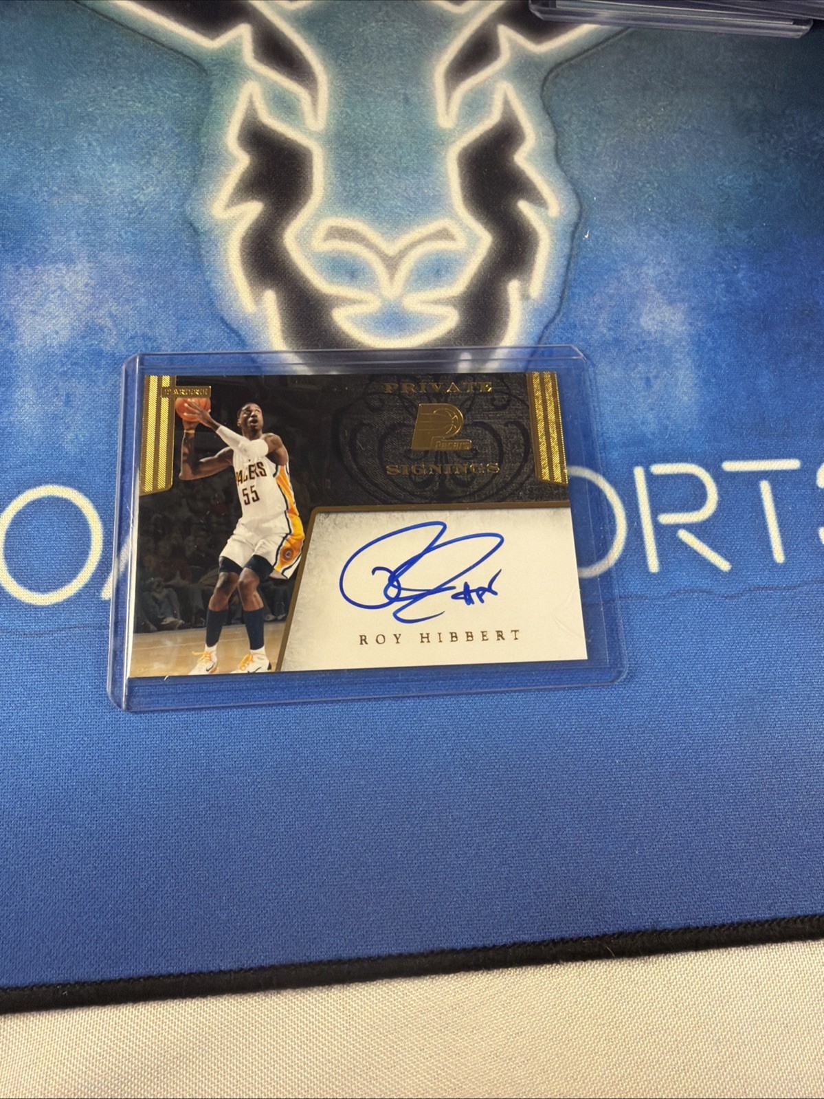 2012-13 Panini Totally Certified Roy Hibbert On Card Private Signings Auto