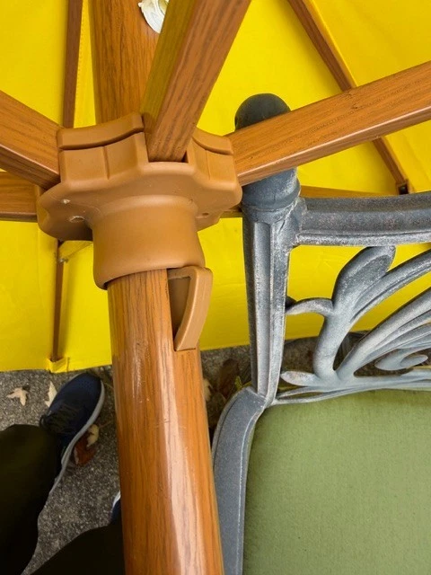 LANDSHARK ISLAND STYLE LAGER 7 pies CERVEZA PATIO SOMBRILLA ESTILO MERCADO NUEVO ENORME Foto 3 de 4