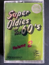 Various Artists Super Oldies of the 60's Vol 2 Cassette Madacy