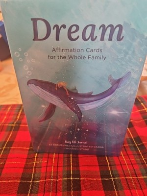 Dream Affirmation Cards 52 Illustrated Positive Message for Whole Family NEW!